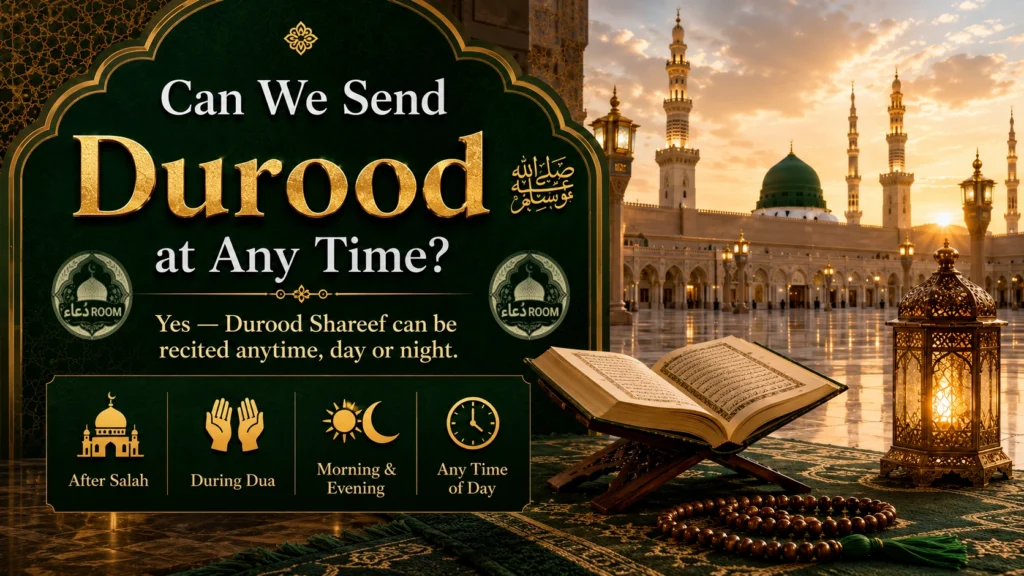Can We Send Durood at Any Time?