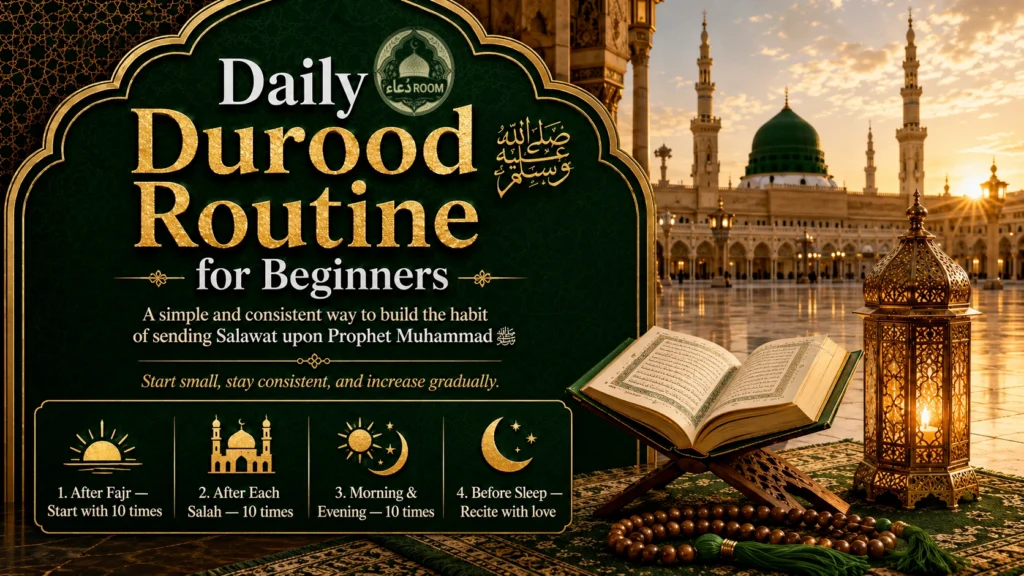 Daily Durood Routine for Beginners