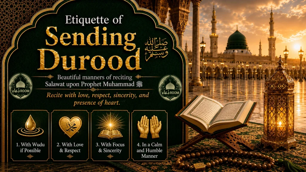 Etiquette of Sending Durood