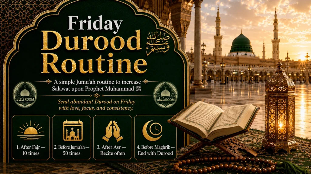 Friday Durood Routine