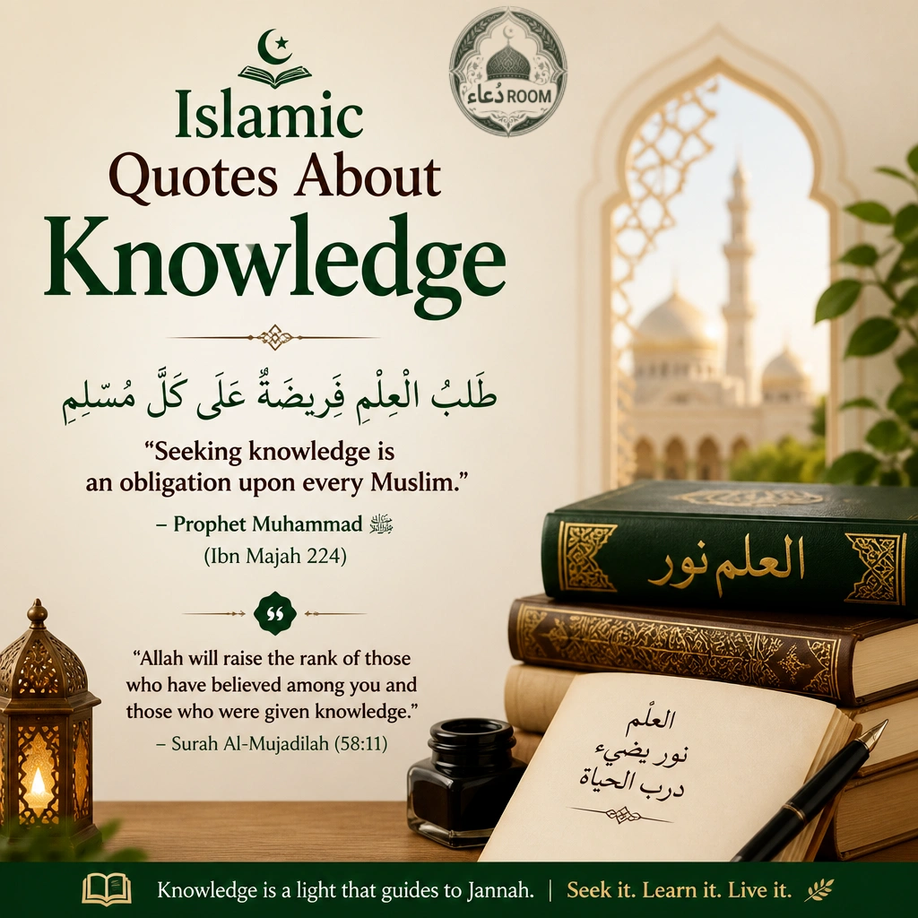Islamic Quotes About Knowledge