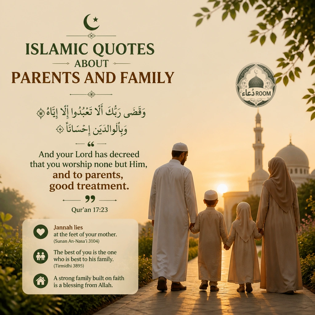 Islamic Quotes About Parents and Family