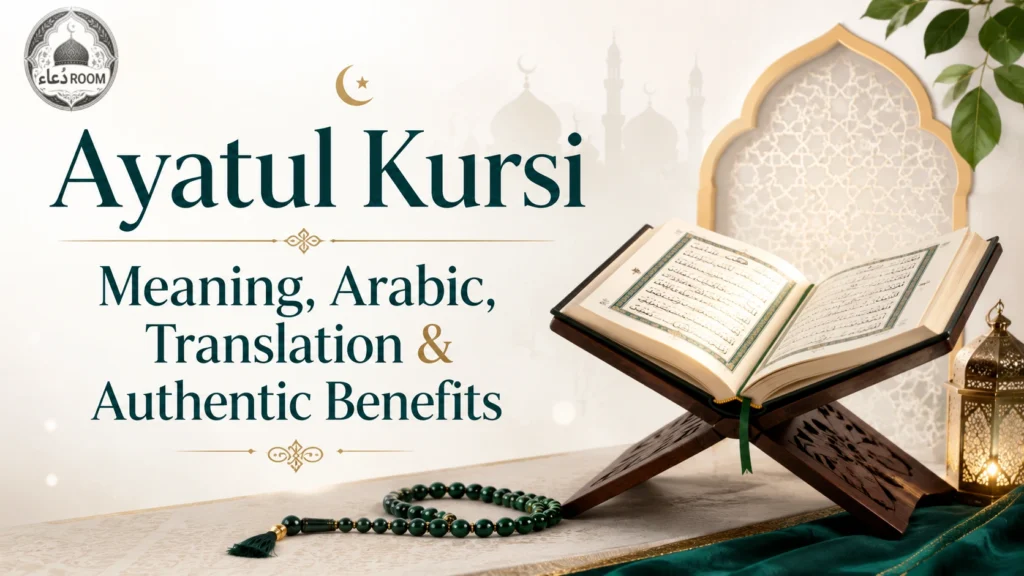 Ayatul Kursi Benefits, Meaning, Arabic, Transliteration & Authentic Hadiths