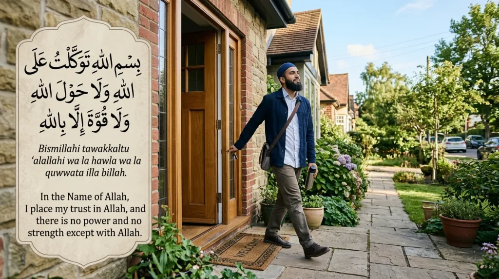 Dua When Leaving the House