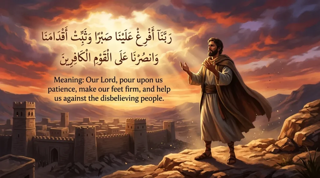 Dua for Patience and Victory Over Wrongdoers