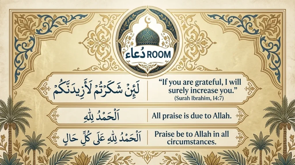 Islamic Quotes About Gratitude in Life