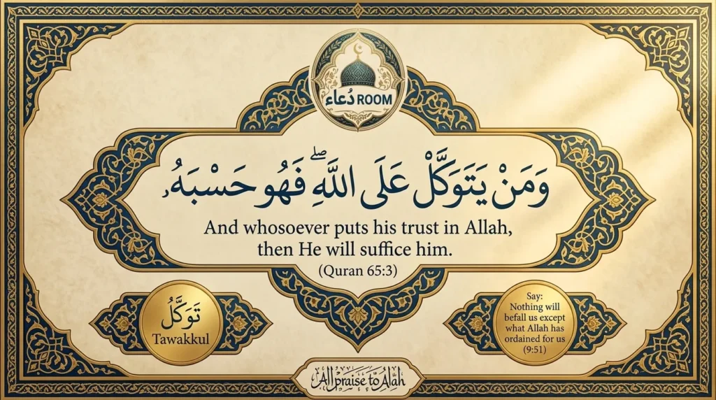 Islamic Quotes About Trusting Allah