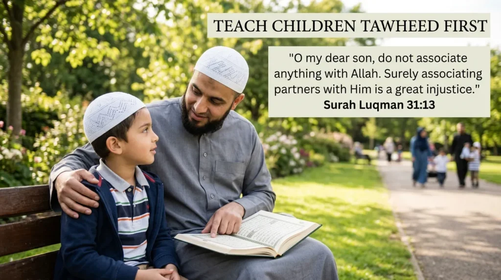 Teach Children Tawheed First