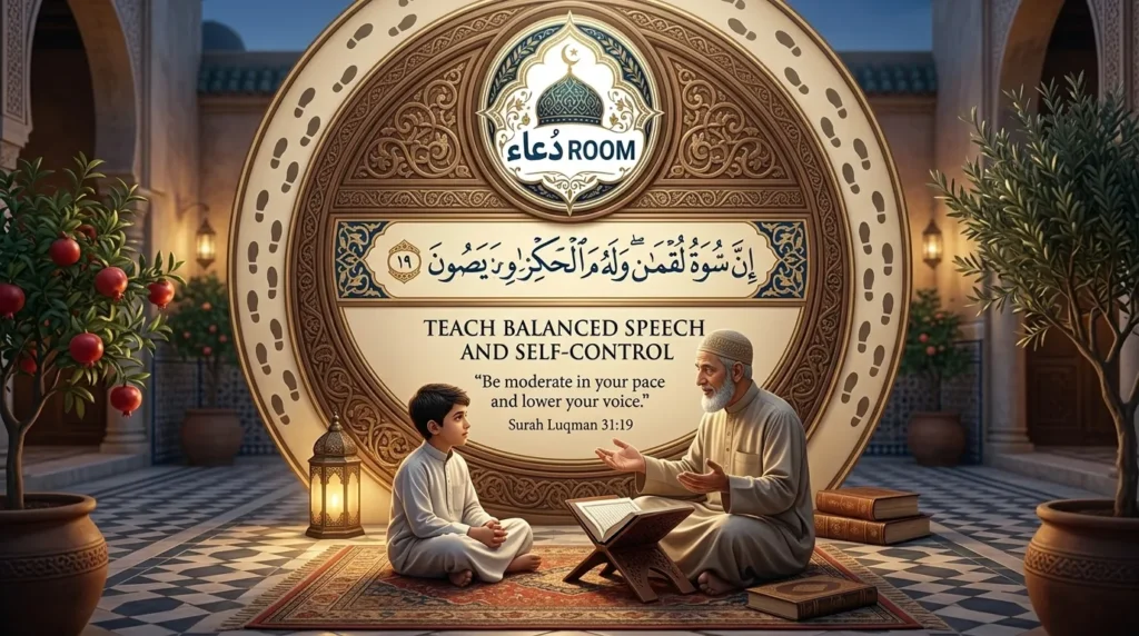 Teach Balanced Speech and Self-Control