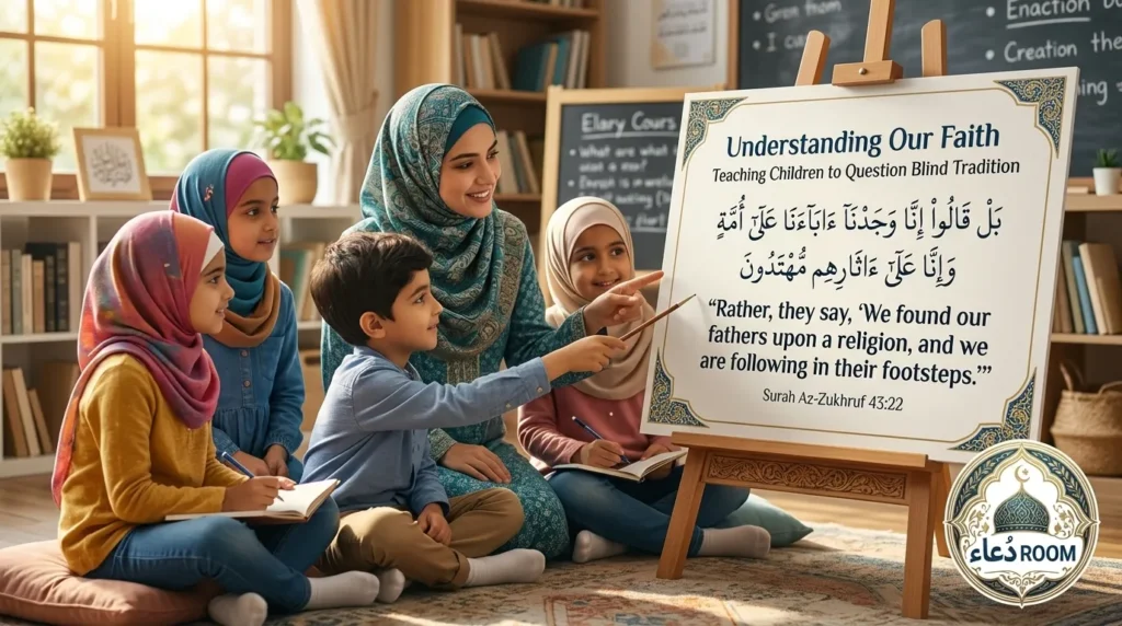 Teach Children to Avoid Blind Following