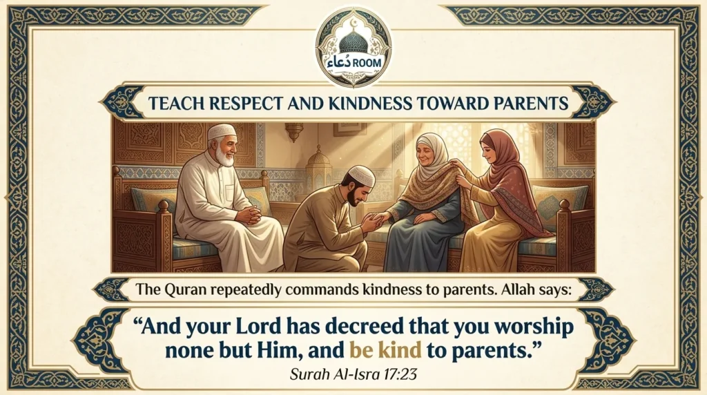 Teach Respect and Kindness Toward Parents