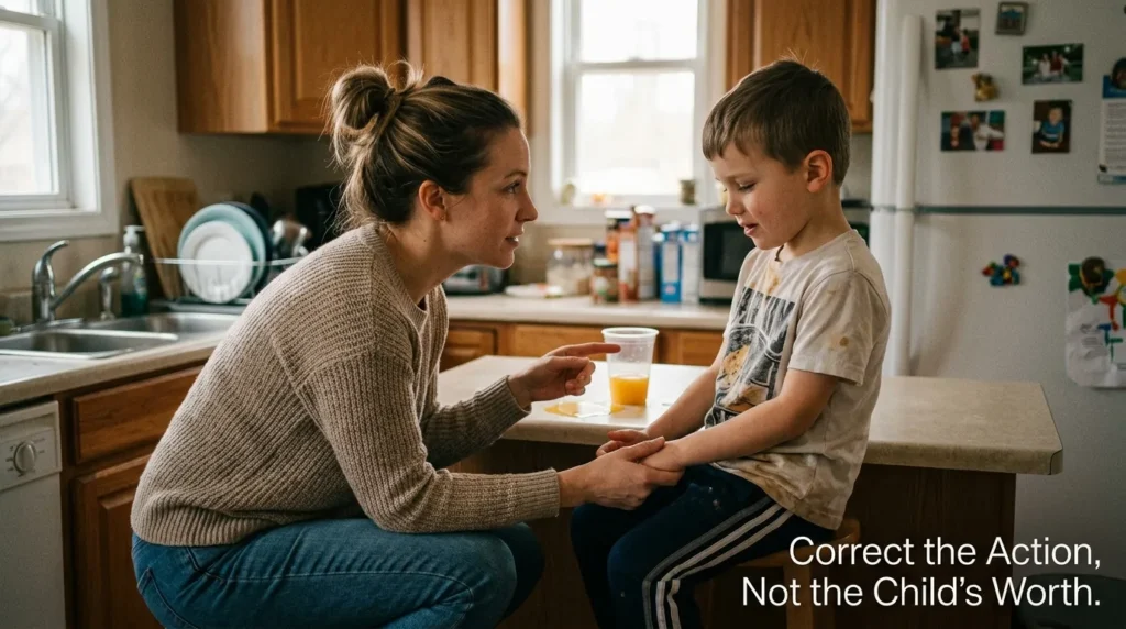 Correct the Action, Not the Child’s Worth