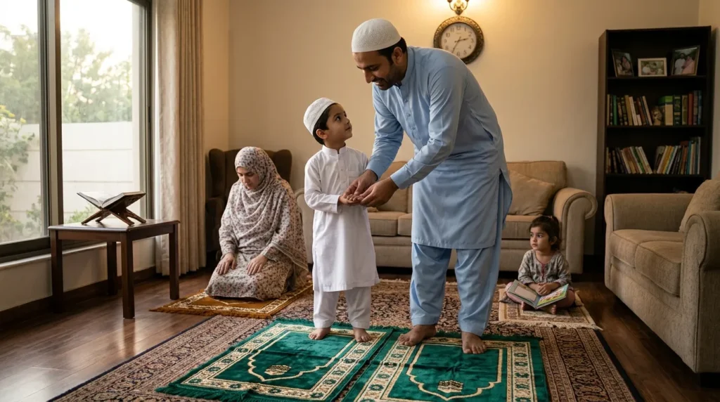 Encourage Prayer Through Family Participation