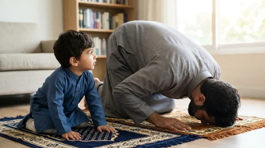 Start by Becoming a Salah Role Model