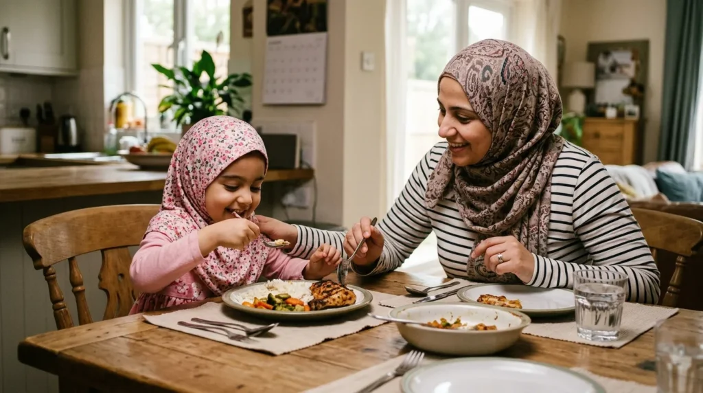 Teach Children Adab Through Daily Practice
