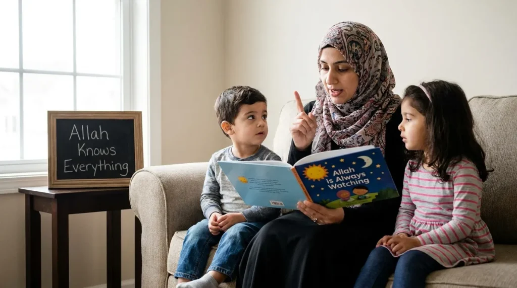 Teach Children That Allah Sees and Knows Everything