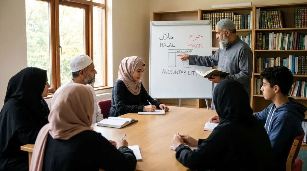 Teach Halal, Haram, and Accountability Gradually