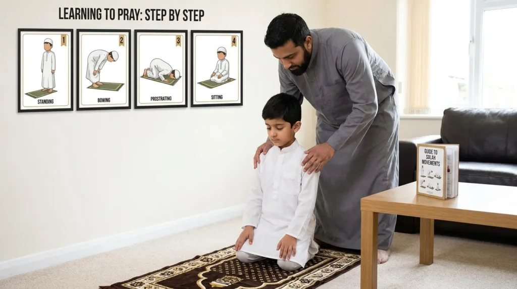 Teach Prayer Movements Step by Step