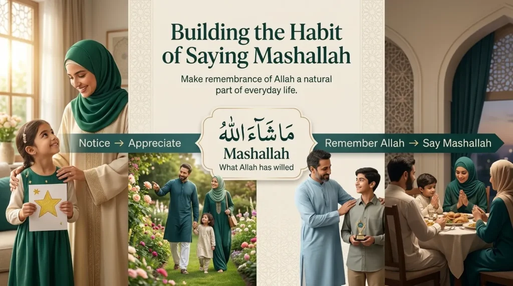 Building the Habit of Saying Mashallah