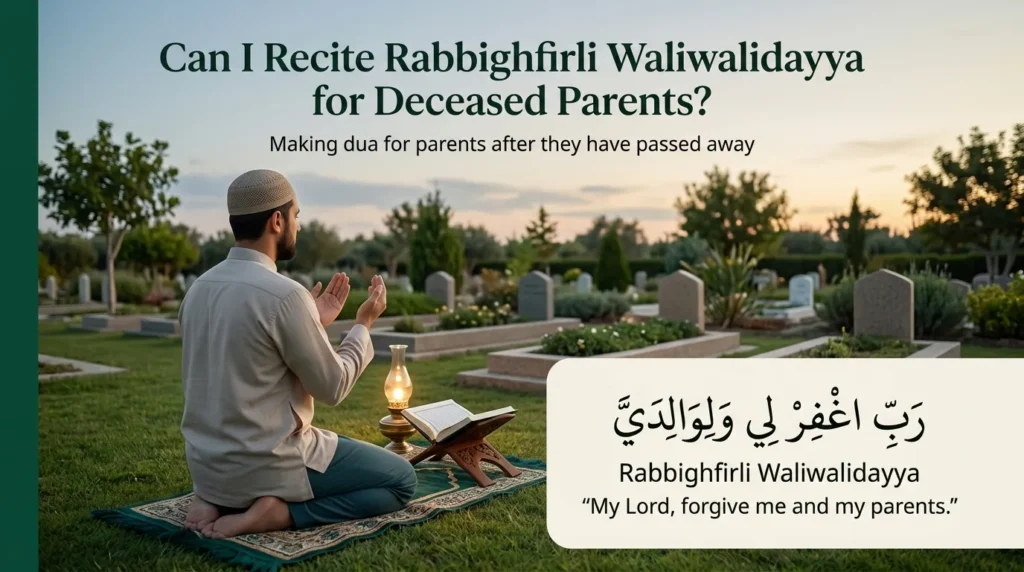 Can I Recite Rabbighfirli Waliwalidayya for Deceased Parents?
