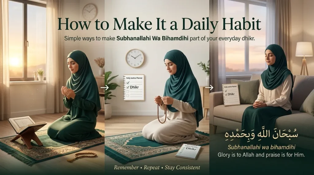 How to Make It a Daily Habit