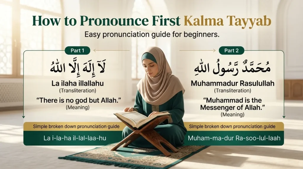 How to Pronounce First Kalma Tayyab