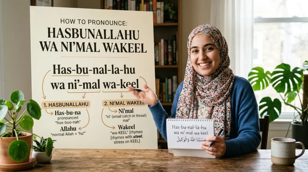 How to Pronounce Hasbunallahu Wa Ni'mal Wakeel