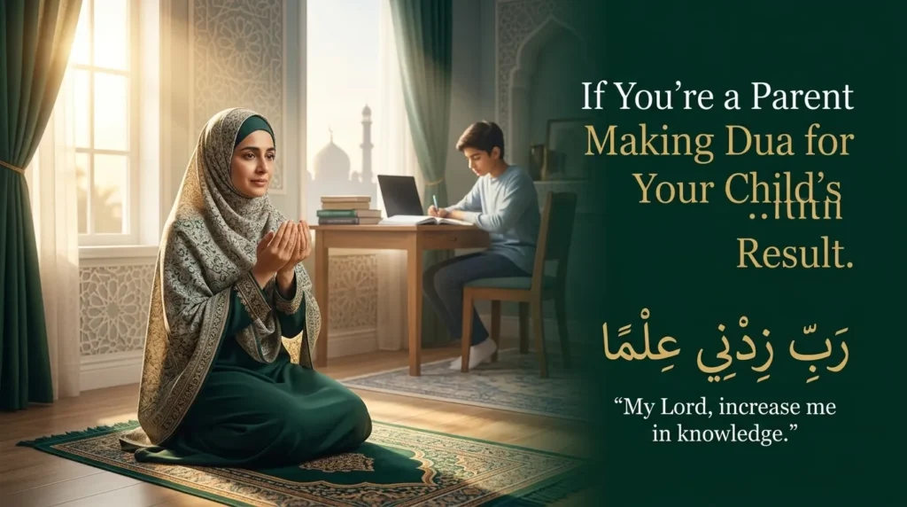 If You're a Parent Making Dua for Your Child's Result