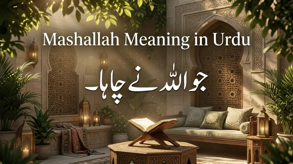 Mashallah Meaning in Urdu