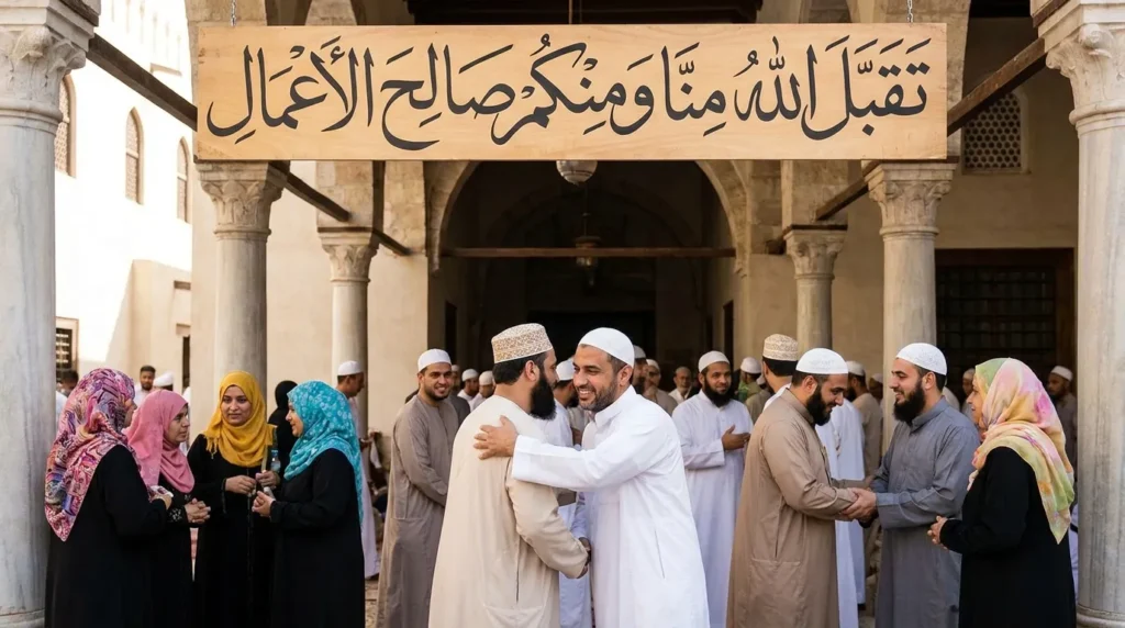 Taqabbalallahu Minna Wa Minkum Saleh Al-Amal
