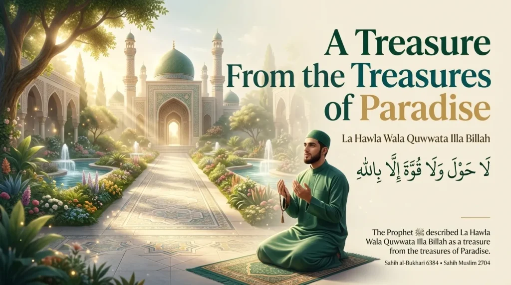 The Hadith: "A Treasure From the Treasures of Paradise"