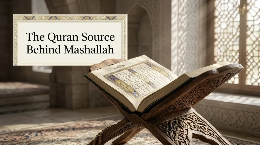 The Quran Source Behind Mashallah