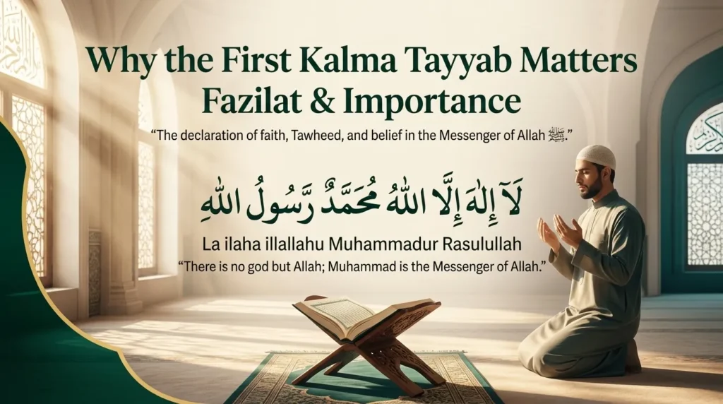 Why the First Kalma Tayyab Matters (Fazilat)
