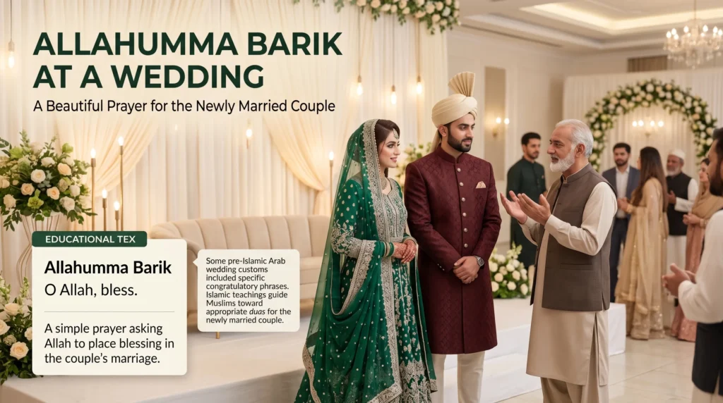 Allahumma Barik at a Wedding