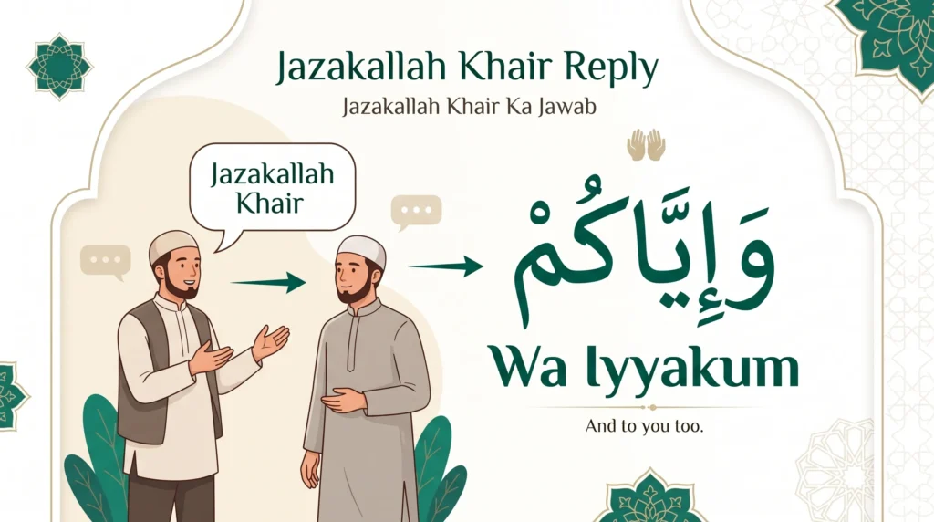 Jazakallah Khair Reply (Jazakallah Khair Ka Jawab)