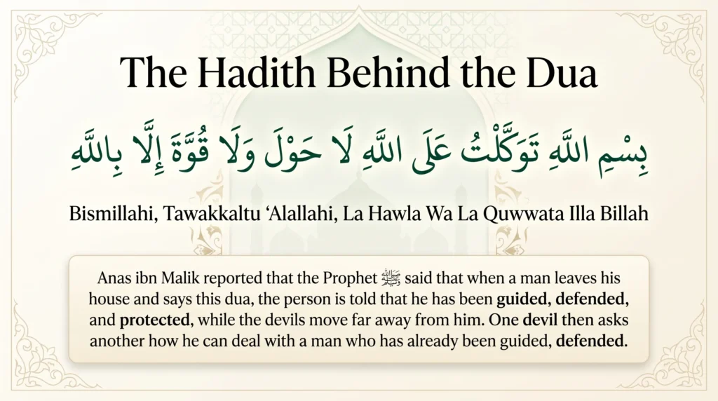 The Hadith Behind This Dua
