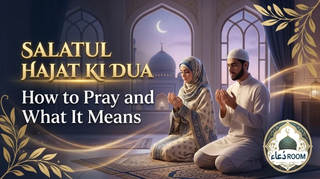 Salatul Hajat Ki Dua: How to Pray and What It Means