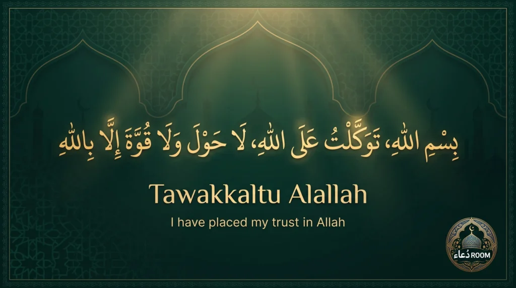 Tawakkaltu Alallah Meaning: The Full Dua, Arabic Text, and Hadith Proof